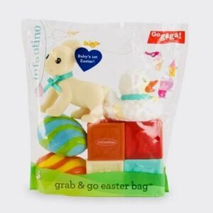 Infantino Babys 1st Easter Grab & Go Easter Bag NWT